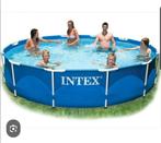 Opzet Zwembad Intex 3,05 m, Ophalen, Gebruikt, Rond, Opzetzwembad