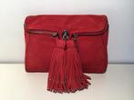 Clutch KAREN MILLEN ( in Hilversum ), Sieraden, Tassen en Uiterlijk, Tassen | Damestassen, Ophalen of Verzenden, Gebruikt, Rood