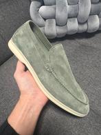 Loro Piana Summer Walk - Frozen Fir - Maat 44, Kleding | Heren, Schoenen, Ophalen of Verzenden, Zo goed als nieuw, Blauw, Loafers