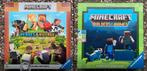2 Minecraft bordspellen. Leuk voor de feestdagen, Drie of vier spelers, Ophalen of Verzenden, Zo goed als nieuw, Ravensburger