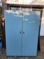 Gispen metalen kast, Ophalen, Gebruikt, 100 tot 150 cm, Gispen