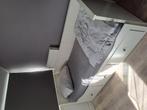 Ikea witte bedbank, Huis en Inrichting, Ophalen, Eenpersoons, Wit, Hout