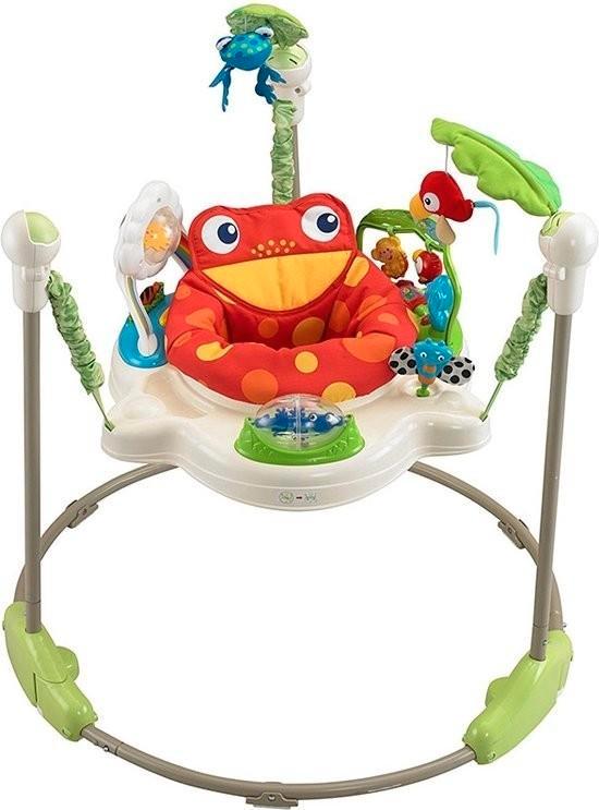 Eco Toys Tropical Forest spring jumper, Kinderen en Baby's, Speelgoed | Babyspeelgoed, Zo goed als nieuw, Babygym, Ophalen