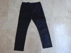 Zwarte stretch heup broek - maat  38, Zwart, Zo goed als nieuw, W30 - W32 (confectie 38/40), Hkm