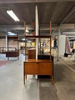 Louis van Teeffelen voor WeBe vintage modulair wandsysteem, Gebruikt, 200 cm of meer, Teakhout, Ophalen of Verzenden