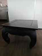 Bijzettafeltje, Huis en Inrichting, Minder dan 55 cm, Klassiek, Vierkant, Zo goed als nieuw