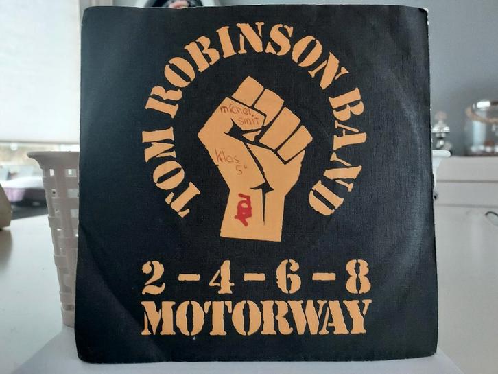 7" Single Tom Robinson - 2-4-6-8 Motorway / I Shall Be Relea, Cd's en Dvd's, Vinyl Singles, Gebruikt, Single, Pop, 7 inch, Ophalen of Verzenden