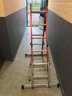 Vouw Lader, Doe-het-zelf en Verbouw, Ladders en Trappen, Ophalen, Zo goed als nieuw, Ladder, Opvouwbaar of Inschuifbaar