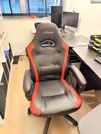 Gaming bureaustoel GxTrust - Zwart, Huis en Inrichting, Bureaustoelen, Ophalen, Zwart, Zo goed als nieuw, Bureaustoel