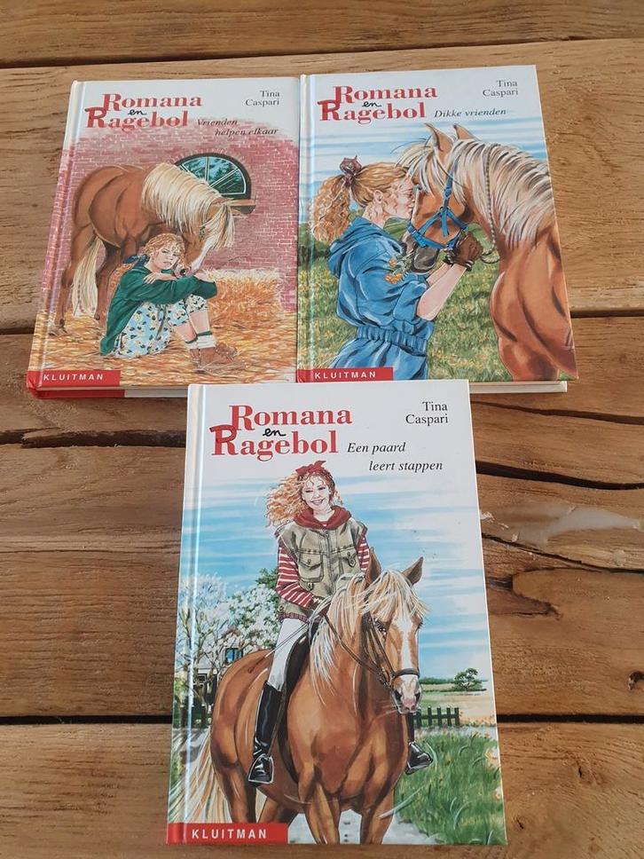 Ramona en Ragebol 3 leuke paarden boeken Kluitman, Boeken, Kinderboeken | Jeugd | 10 tot 12 jaar, Zo goed als nieuw, Ophalen of Verzenden