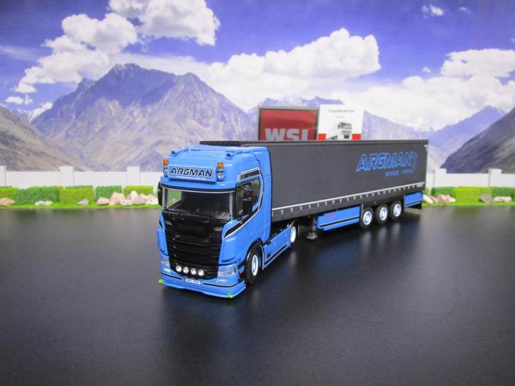Wsi 01-4401 Scania S Highline CS20H , Argman S.R.O., Hobby en Vrije tijd, Modelauto's | 1:50, Nieuw, Bus of Vrachtwagen, Wsi, Ophalen