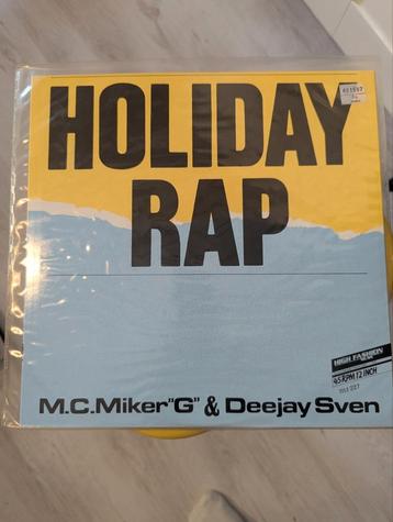 Holiday Rap M,C Miker G & Deejay Sven 12 inch Lp beschikbaar voor biedingen