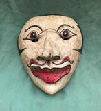 Oud Topeng Panakawan masker Java, Antiek en Kunst, Kunst | Niet-Westerse kunst, Ophalen of Verzenden