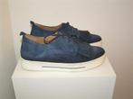 Blauwe suede Lina Locchi veterschoen maat 39., Lina Locchi, Blauw, Nieuw, Ophalen of Verzenden