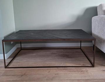 Salontafel Hotel Chique brons goud zwart L120 Coffeetable beschikbaar voor biedingen