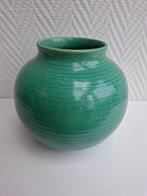 02 ADCO bolle vaas, nr. 1012 groen, ong. H 14,5 cm, Ophalen of Verzenden