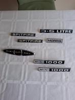type aanduidingen Mini, Spitfire en Austin, Ophalen, Gebruikt