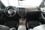 Audi Q5 3.0 TDI quattro S-line Clima Cruise control Navigati, Automaat, Euro 5, Gebruikt, Blauw