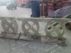 10 oude tuinornamenten/afscheidingsdelen, Ophalen, Gebruikt