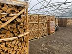 Eiken brandhout 2,14 m³ - 850-900 kg ovengedroogd hout, hoge, Minder dan 3 m³, Ophalen of Verzenden, Eikenhout, Blokken