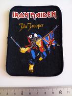 Iron Maiden vrij zeldzame vintage 1983 The Trooper patch 113, Verzenden, Nieuw, Kleding