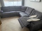 Grote hoekbank met relax deel grijs., Huis en Inrichting, Banken | Complete zithoeken, Ophalen of Verzenden, Gebruikt