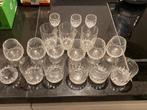 23 delig kristal glasservies, Ophalen of Verzenden, Zo goed als nieuw