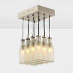 Melkflessen lamp Droog Design, Ophalen, Gebruikt, Glas, Modern
