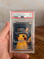 Pokemon TCG - Pikachu with Grey Felt Hat PSA 9 (Van Gogh), Ophalen of Verzenden, Nieuw, Losse kaart, Foil