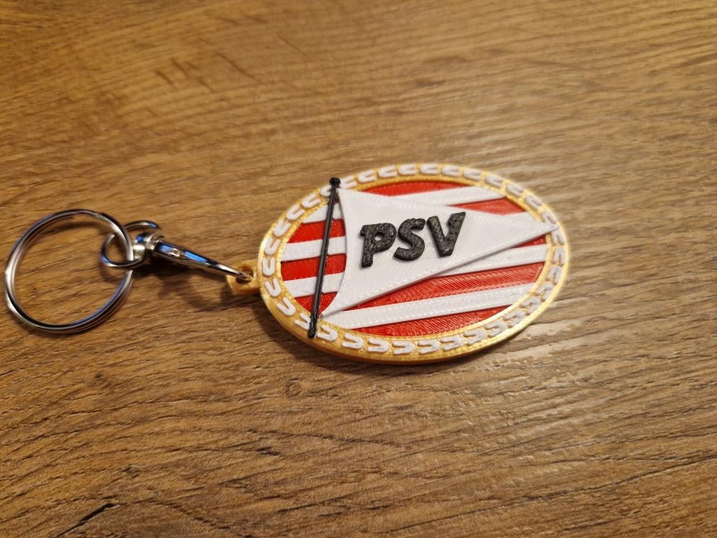 Unieke 3d PSV sleutelhanger, Ophalen of Verzenden, Nieuw, Merk