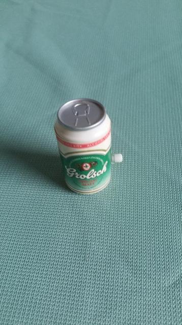 Grolsch rijdend blikje beschikbaar voor biedingen