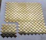 Glasmozaïek Waaier 68x61x6mm op voorraad, Overige materialen, Verzenden, Wandtegels, Nieuw