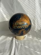 Bowlingbal 14 pond - Ripcord Motiv - blauw/goud, Sport en Fitness, Bowlen, Ophalen of Verzenden, Gebruikt