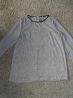 Zwart-wit gemêleerd damesshirt (HEMA, maat M), Maat 38/40 (M), Zwart, Ophalen of Verzenden, Zo goed als nieuw