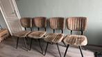 4 eetkamerstoelen, Ophalen, Gebruikt, Overige kleuren, Vier