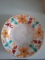 Antique Societe Ceramique Maestricht Holland Plate Spongewar, Ophalen of Verzenden