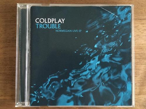 Cd Single Coldplay Trouble Norwegian Live EP Ltd NUMBERED, Cd's en Dvd's, Cd's | Pop, Gebruikt, 2000 tot heden, Ophalen of Verzenden