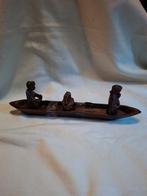 Afrikaans houtkunst boot 30 cm, Verzenden