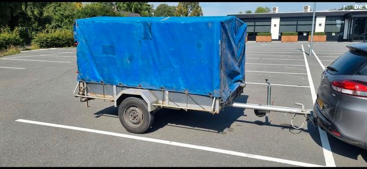 huif aanhanger, huif is demonteerbaar, Auto diversen, Aanhangers en Bagagewagens, Gebruikt, Ophalen of Verzenden