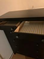 IKEA kledingkast / dressoir zwart - veel ruimte - gebruikt, Huis en Inrichting, Kasten | Dressoirs, Ophalen, Overige materialen