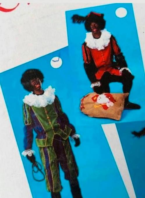 2x Pietenpak, Kleding | Heren, Carnavalskleding en Feestkleding, Zo goed als nieuw, Kleding, Kerstmis of Sinterklaas, Maat 52/54 (L)