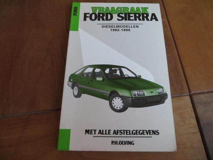 Vraagbaak ford Sierra 2.3 diesel 1982 - 1990, als nieuw!, Auto diversen, Handleidingen en Instructieboekjes, Ophalen of Verzenden