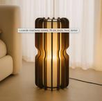 Nieuwe Lucande vloerlamp Juneta (75 cm hoog), Huis en Inrichting, Lampen | Vloerlampen, Hout, Scandinavisch en design, Nieuw, Ophalen of Verzenden