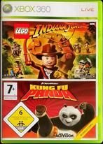 Lego Indiana Jones & Kung Fu panda, Spelcomputers en Games, Games | Xbox 360, Vanaf 7 jaar, Avontuur en Actie, Ophalen of Verzenden