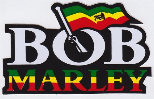 Bob Marley sticker #1, Verzamelen, Muziek, Artiesten en Beroemdheden, Nieuw, Verzenden