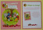 Flyer Aankondiging boek Flipje in Dierenland, Verzamelen, Stripfiguren, Ophalen, Overige figuren, Nieuw, Overige typen