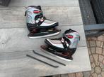 Nijdam verstelbare ijshockey schaatsen maat 34 - 37, Sport en Fitness, Ophalen of Verzenden, Zo goed als nieuw, IJshockeyschaatsen