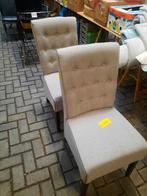 2 eetkamerstoelen € 12,50, Ophalen, Twee, Overige kleuren, Zo goed als nieuw