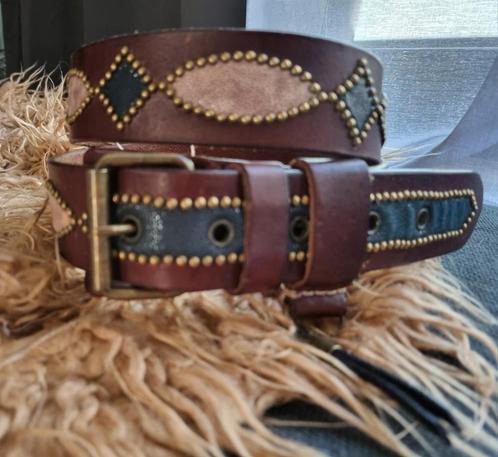 Originele Artisan Dukes leren heren riem mt xxl, Kleding | Heren, Riemen en Ceinturen, Zo goed als nieuw, 105 tot 115 cm, Overige kleuren