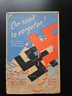 Boekje "Om nooit te vergeten", oorlog in vogelvlucht, 1946, Gelezen, Tweede Wereldoorlog, Verzenden